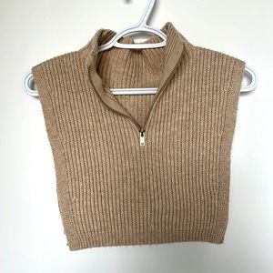 Zip Knit Collar